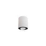 Lampa punktowa natynkowa SET biały/czarny