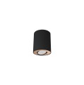 Lampa punktowa natynkowa SET czarny/złoty