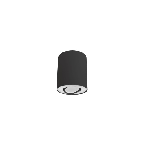 Lampa punktowa natynkowa SET czarny/biały