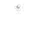 Lampa ogrodowa SPIKE LED S 3000K czarny
