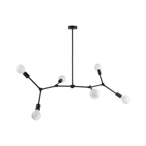 Lampa sufitowa TWIG VI czarny