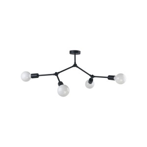 Lampa sufitowa TWIG IV czarny