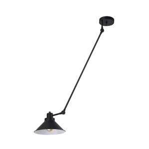 Lampa sufitowa TECHNO I czarny