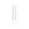 Lampa zewnętrzna TEPIC LED czarny