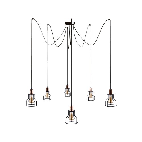 Lampa wisząca loftowa WORKSHOP VI