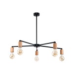 Lampa sufitowa STICKS czarny