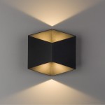 Kinkiet TRIANGLES LED czarny