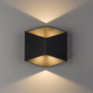 Kinkiet TRIANGLES LED czarny