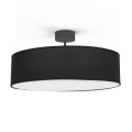 Lampa sufitowa abażur VIOLET czarny