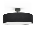 Lampa sufitowa abażur VIOLET czarny