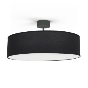 Lampa sufitowa abażur VIOLET czarny
