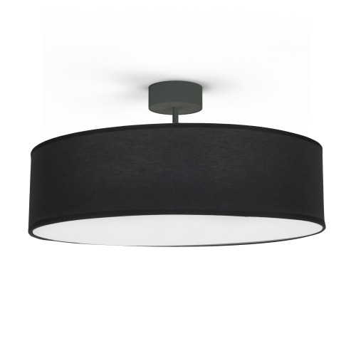 Lampa sufitowa abażur VIOLET czarny