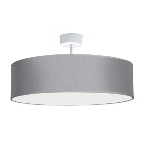 Lampa sufitowa abażur VIOLET szary