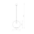 Lampa wisząca SPHERE XL