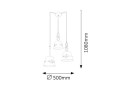 Lampa wisząca ANNA 2234 Rabalux