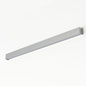 Kinkiet minimalistyczny STRAIGHT WALL LED L srebrny