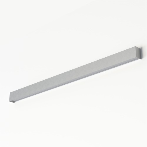 Kinkiet minimalistyczny STRAIGHT WALL LED L srebrny