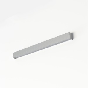 Kinkiet minimalistyczny STRAIGHT WALL LED M srebrny