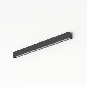 Kinkiet minimalistyczny STRAIGHT WALL LED M grafitowy
