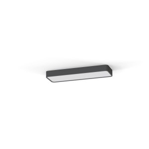 Lampa sufitowa plafon SOFT CEILING LED 60X20 grafitowy