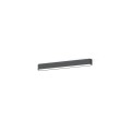 Lampa sufitowa liniowa SOFT CEILING LED 60X6 grafitowy