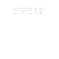 Lampa sufitowa liniowa SOFT CEILING LED 60X6 grafitowy