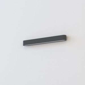 Kinkiet minimalistyczny SOFT WALL LED 60X6 grafitowy