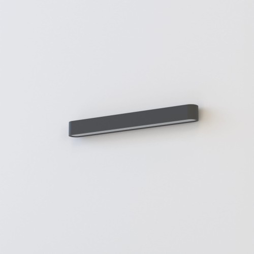 Kinkiet minimalistyczny SOFT WALL LED 60X6 grafitowy