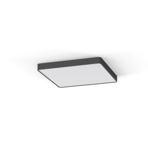 Lampa sufitowa plafon SOFT CEILING LED 60X60 grafitowy