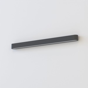 Kinkiet minimalistyczny SOFT WALL LED 90X6 grafitowy