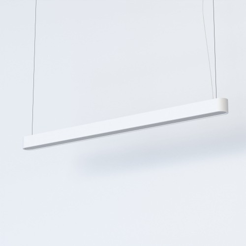 Lampa wisząca liniowa SOFT LED 120X6 biały