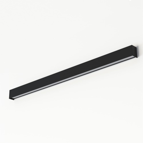 Kinkiet STRAIGHT WALL LED L czarny