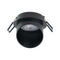 Lampa punktowa podtynkowa SOLTA czarny