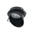 Lampa punktowa podtynkowa SOLTA czarny
