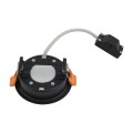 Lampa punktowa podtynkowa UNO S czarny