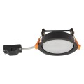 Lampa punktowa podtynkowa UNO S czarny