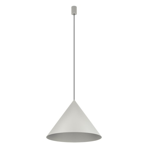 Lampa wisząca ZENITH L szary