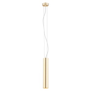 Lampa wisząca zwis Tuba mosiądz GOMERA złoto 4057 ARGON