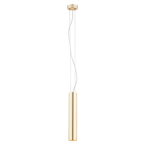 Lampa wisząca zwis Tuba mosiądz GOMERA złoto 4057 ARGON