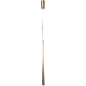SOPEL 1 PROSTY ZŁOTY / przewód transparent lampa wisząca