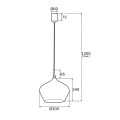 Lampa wisząca IRUN 4278 Argon