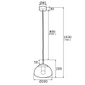 Lampa wisząca TRINI 4331 Argon