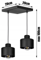 Lampa sufitowa wisząca LOFT #011 