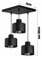 Lampa sufitowa wisząca LOFT #012 