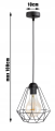 Lampa Sufitowa Druciak #193