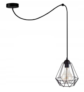 Lampa Sufitowa Wisząca Druciak PAJĄK  #206 