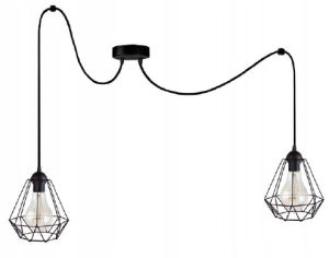 Lampa Sufitowa Wisząca Druciak PAJĄK #207 