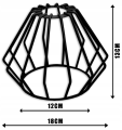 Lampa Sufitowa wisząca LOFT Druciak #258 