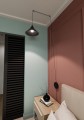 Lampa wisząca metalowa ABRAMO 1 BLACK