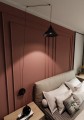 Lampa wisząca metalowa ABRAMO 1 BLACK